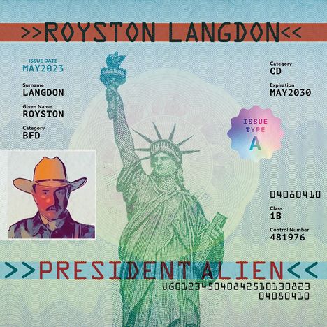 Royston Langdon: President Alien, CD