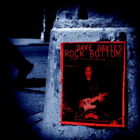 Dave Davies: Rock Bottom: Live At The Bottom Line (RSD) (20th Anniversary) (180g) (Limited Edition) (Red &amp; Silver Vinyl), 2 LPs