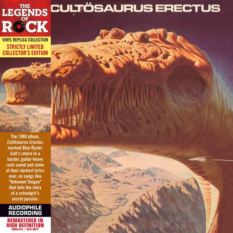 Blue Öyster Cult: Cultoesaurus Erectus (Limited Vinyl Replica Collection), CD
