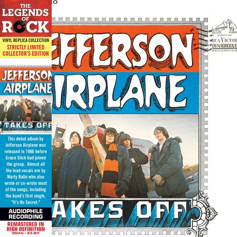 Jefferson Airplane: Takes Off  (Limited Collector's Edition), CD