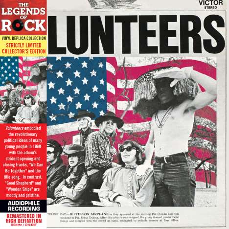 Jefferson Airplane: Volunteers (Limited Vinyl Replica Collection), CD