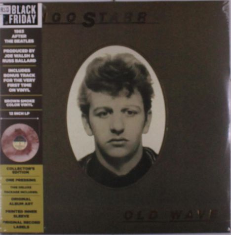 "Black Friday." "1983 After The Beatles." "Old Wave." Schwarz-weiß Porträt im ovalen Rahmen, links Infobox.