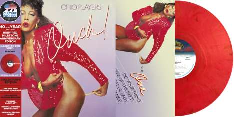 Ohio Players: Ouch! (Limited Edition) (Red Marbled Vinyl), LP