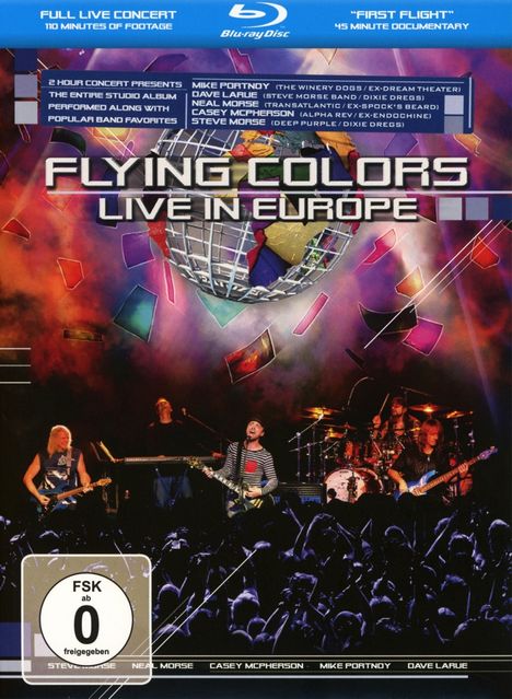 Flying Colors: Live In Europe, Blu-ray Disc