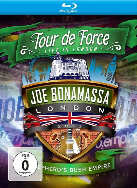 Joe Bonamassa: Tour De Force: Shepherd's Bush Empire 2013, Blu-ray Disc