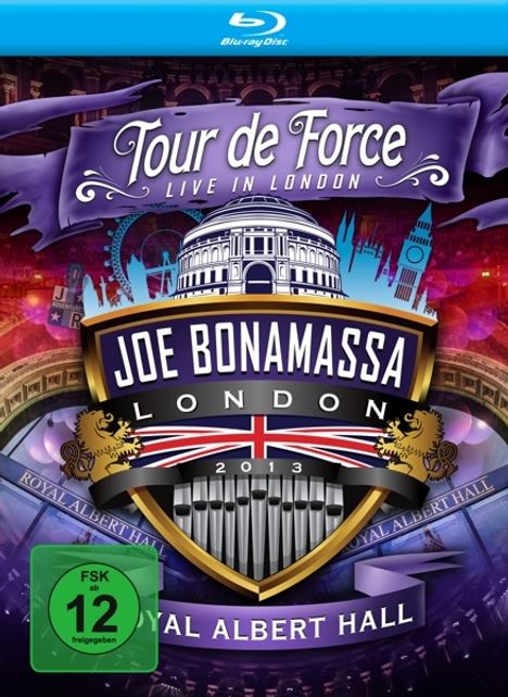 Joe Bonamassa: Tour De Force: Live In London, Royal Albert Hall 2013, Blu-ray Disc