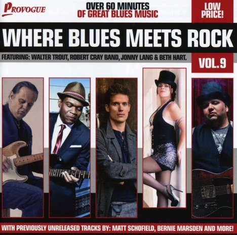 Where Blues Meets Rock Vol. 9, CD