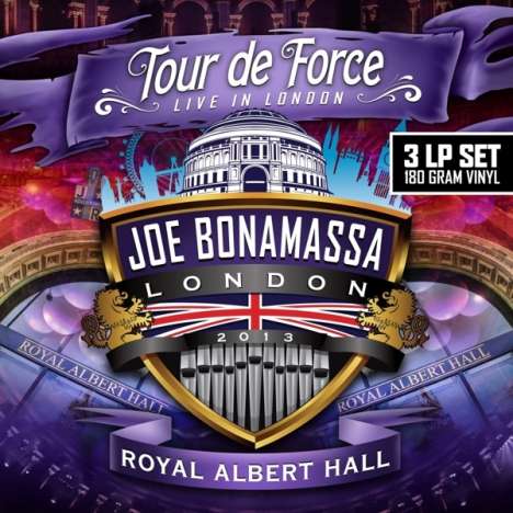 Joe Bonamassa: Tour De Force: Live In London, Royal Albert Hall 2013 (180g), 3 LPs