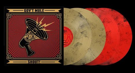 Gov't Mule: Shout! (180g) (Limited-Edition) (Colored Vinyl), 4 LPs