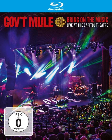 Gov't Mule: Bring On The Music - Live At The Capitol Theatre, Blu-ray Disc