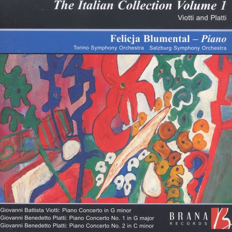 Felicja Blumental - The Italian Collection Vol.1, CD