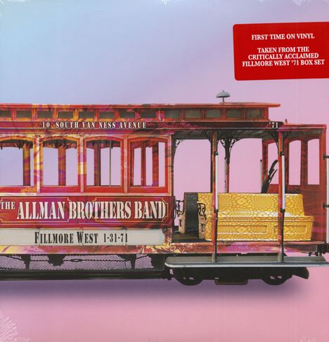 The Allman Brothers Band: Fillmore West 1-31-71, 2 LPs