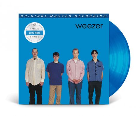 Weezer: Weezer (The Blue Album) (180g) (Limited-Numbered-Edition) (Blue Vinyl), LP