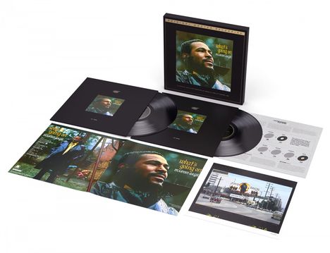 Marvin Gaye: What's Going On (Box-Set) (180g) (Limited-Numbered-Edition) (UltraDisc One-Step) (45 RPM), 2 LPs