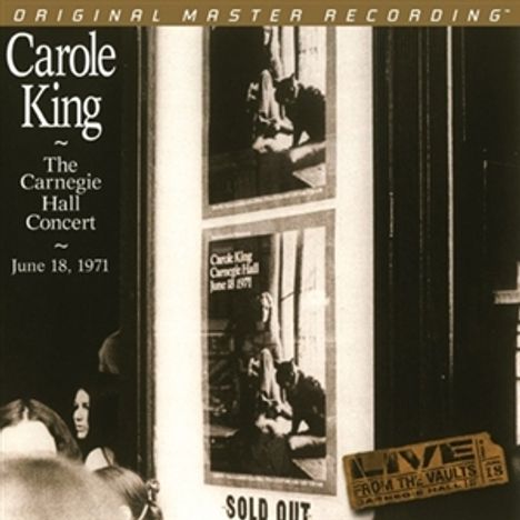 Carole King: The Carnegie Hall Concert, 1971 (180g) (Limited-Edition), 2 LPs