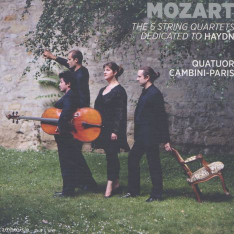 Wolfgang Amadeus Mozart (1756-1791): Streichquartette Nr.14-19 "Haydn-Quartette", 3 CDs