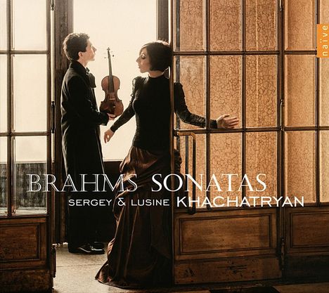 Johannes Brahms (1833-1897): Sonaten für Violine &amp; Klavier Nr.1-3, CD