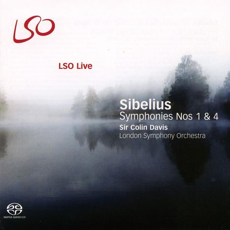 Jean Sibelius (1865-1957): Symphonien Nr.1 &amp; 4, Super Audio CD