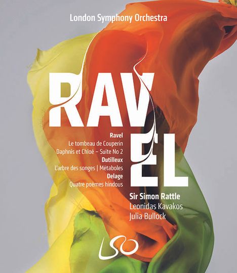 London Symphony Orchestra - Ravel, Dutilleux, Delage, 1 DVD und 1 Blu-ray Disc