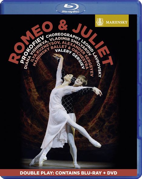 Mariinsky Ballett: Romeo &amp; Juliet (Prokofieff), 1 Blu-ray Disc und 1 DVD