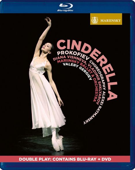 Mariinsky Ballett: Cinderella (Prokofieff), 1 DVD und 1 Blu-ray Disc