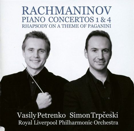 Sergej Rachmaninoff (1873-1943): Klavierkonzerte Nr.1 &amp; 4, CD