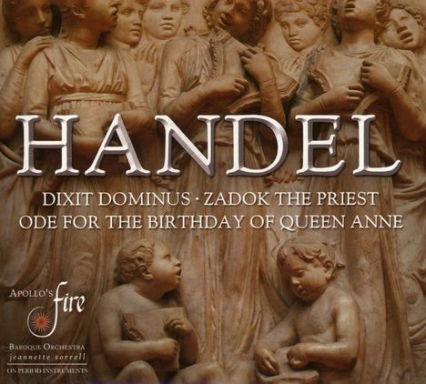 Georg Friedrich Händel (1685-1759): Dixit Dominus, CD