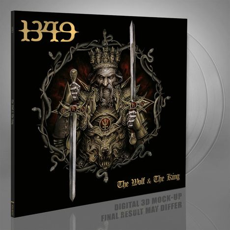 1349: The Wolf &amp; The King (Crystal Clear 2-Vinyl), 2 LPs