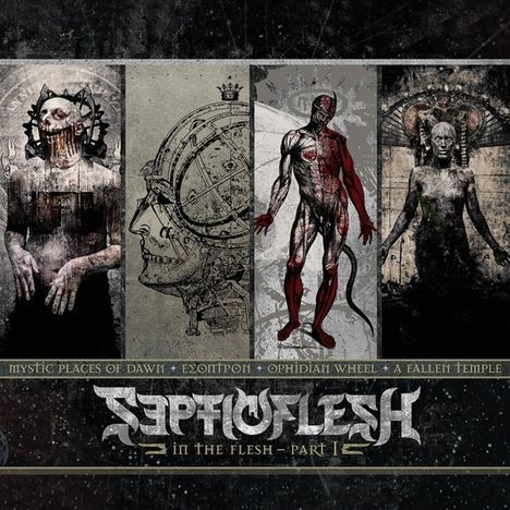 Septicflesh: In the Flesh - Part I (Boxset), 4 CDs