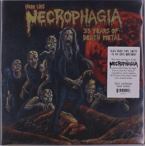 Necrophagia: 35 Years Of Death Metal (Limited Edition), 2 LPs