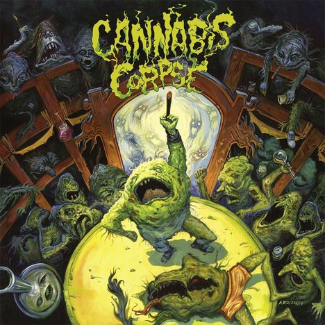 Cannabis Corpse: The Weeding EP, CD