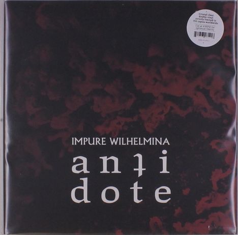 Impure Wilhelmina: Antidote (Limited Edition) (Crystal Clear Vinyl) (45 RPM), 2 LPs