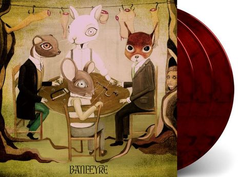 Crippled Black Phoenix: Banefyre (Limited Edition) (Red &amp; Black Marbled Vinyl), 3 LPs