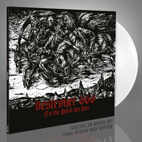 Deströyer 666: To The Devil His Due (White Vinyl), LP