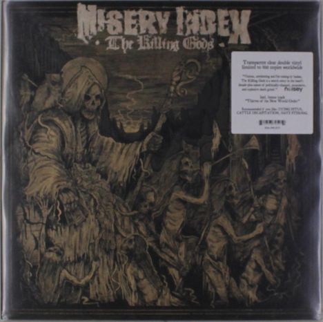 Misery Index: The Killing Gods (Limited-Edition) (Clear Vinyl), 2 LPs