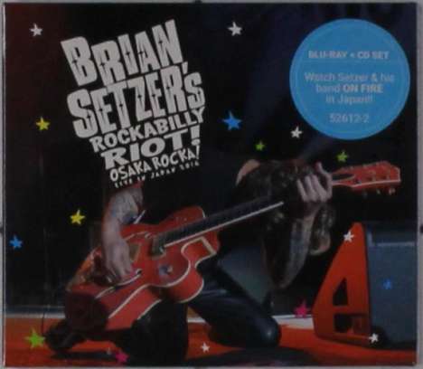 Brian Setzer: Rockabilly Riot! Osaka Rocka! - Live In Japan 2016, 1 CD und 1 Blu-ray Disc