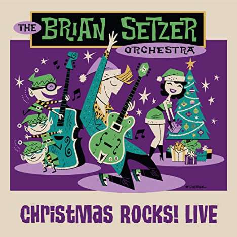 Brian Setzer: Christmas Rocks: Live, Blu-ray Disc