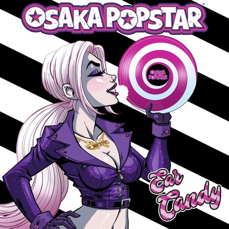 Osaka Popstar: Ear Candy (Limited Edition) (Candy Swirl Vinyl) (45 RPM), LP