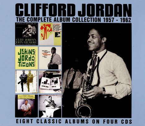 Clifford Jordan (1931-1993): The Complete Album Collection 1957 - 1962 (8LPs auf 4 CDs), 4 CDs