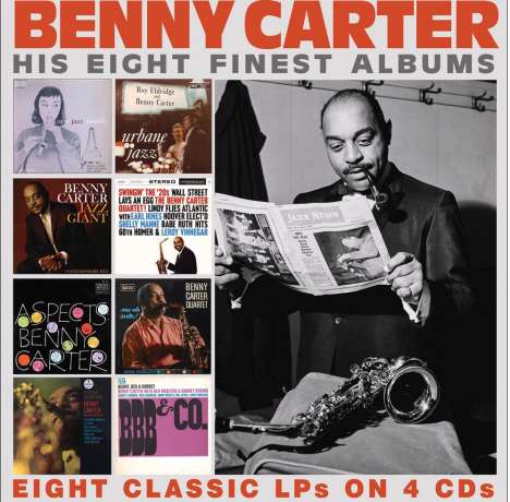 Benny Carter (1907-2003): His Eight Finest Albums, 4 CDs