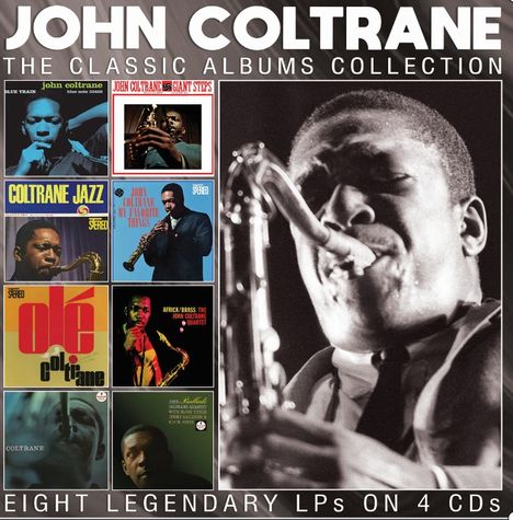 John Coltrane (1926-1967): The Classic Albums Collection, 4 CDs