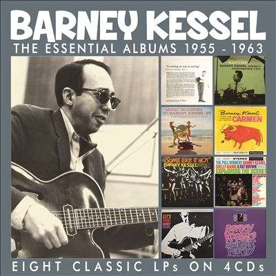 Barney Kessel (1923-2004): Essential Albums 1955 - 1963, 4 CDs