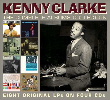 Kenny Clarke (1914-1985): The Complete Albums Collection, 4 CDs