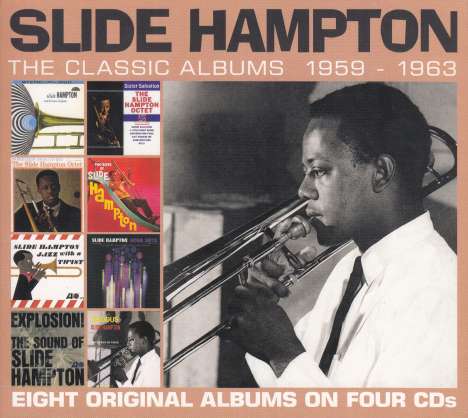 Slide Hampton (geb. 1932): Classic Albums 1959 - 1963, 4 CDs