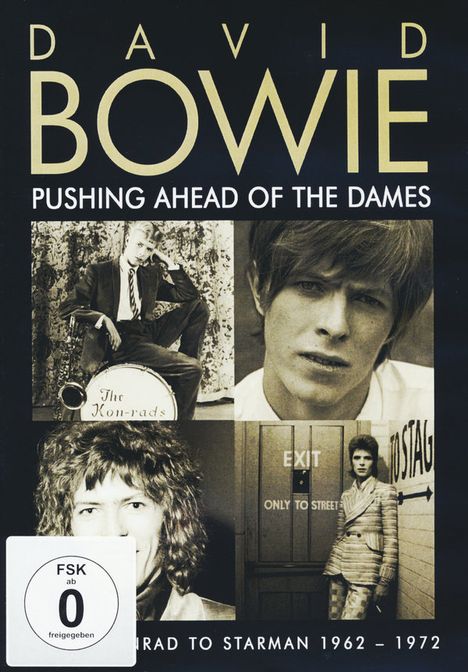 David Bowie (1947-2016): Pushing Ahead Of The Dames: From Konrad To Starman 1962 - 1972, DVD