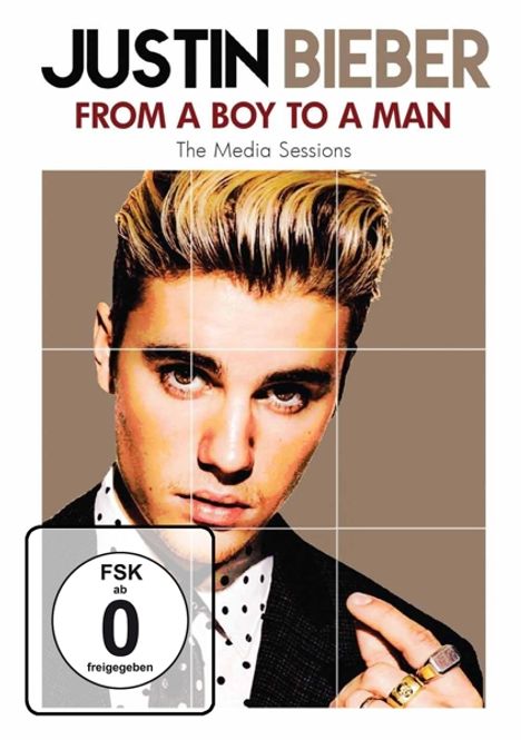 Justin Bieber: From A Boy To A Man, DVD