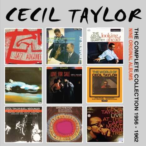 Cecil Taylor (1929-2018): The Complete Collection: 1956 - 1962, 5 CDs