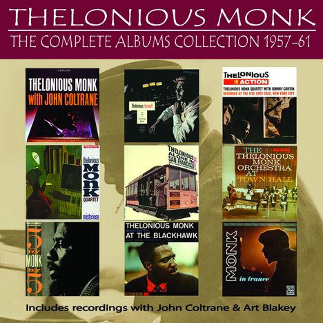 Thelonious Monk (1917-1982): The Complete Albums Collection 1957 - 1961, 5 CDs