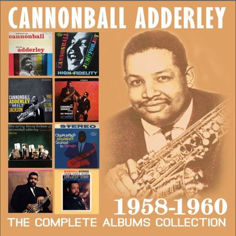 Cannonball Adderley (1928-1975): The Complete Albums Collection: 1958 - 1960, 4 CDs