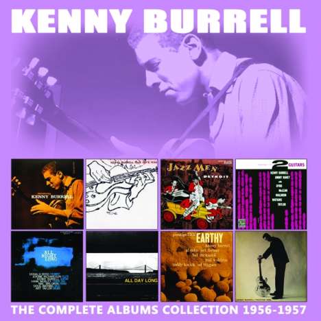 Kenny Burrell (geb. 1931): The Complete Albums Collection: 1956-1957, 4 CDs